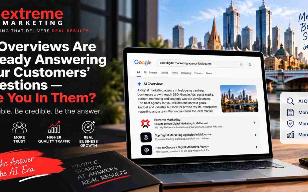 AI Overviews Are Already Answering Your Customers: Are You In Them? 